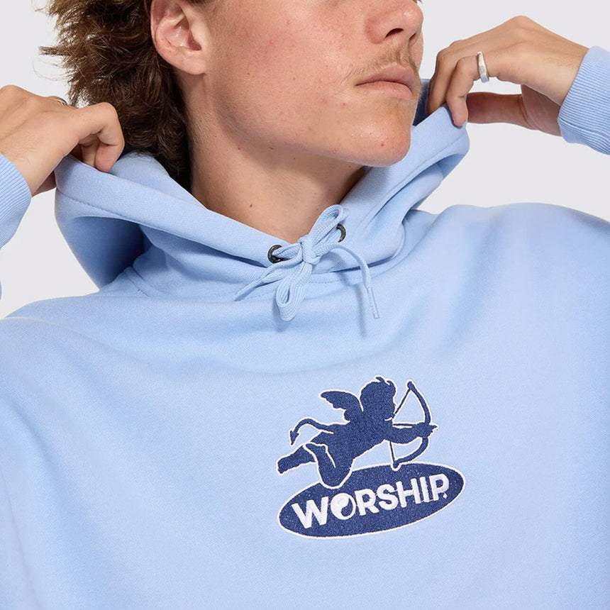 WORSHIP Shadow Cherub Pullover Hood - Dream Blue