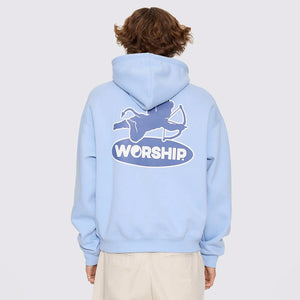 WORSHIP Shadow Cherub Pullover Hood - Dream Blue