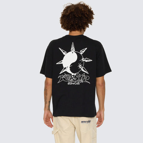 WORSHIP Spiker Tee - Black