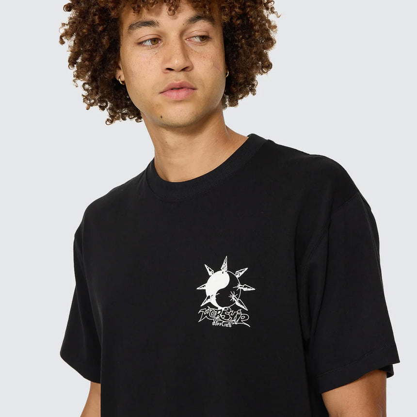 WORSHIP Spiker Tee - Black