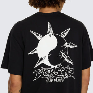 WORSHIP Spiker Tee - Black