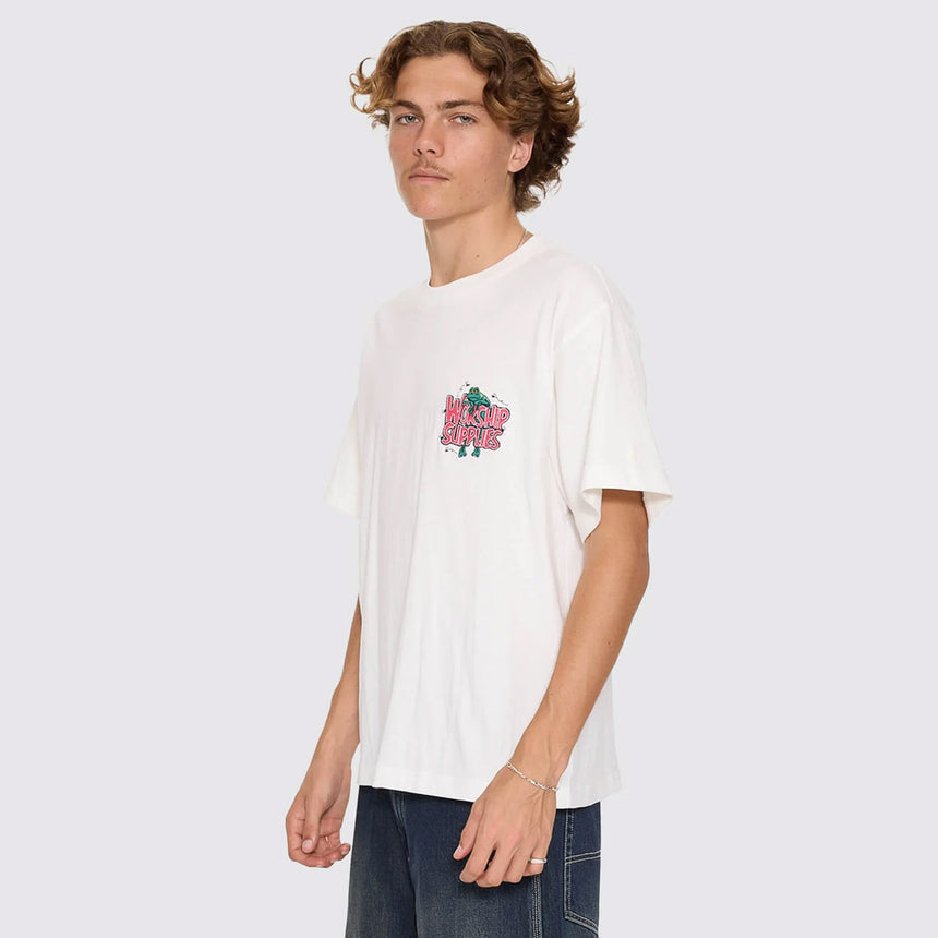 WORSHIP Spoilt For Choice Tee - Coconut Milk