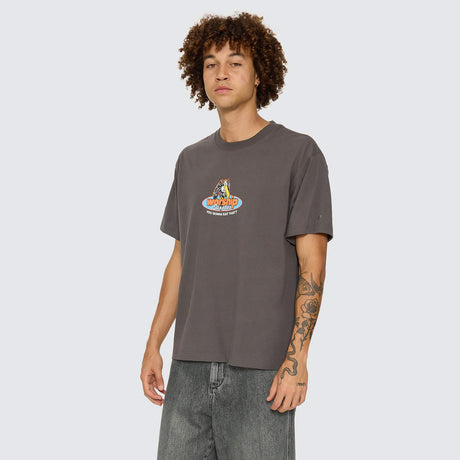 WORSHIP Still Hungry Tee - Worn Black