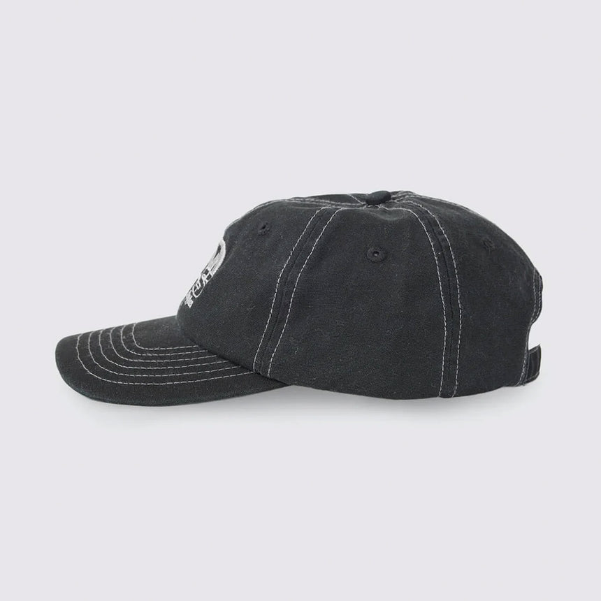 WORSHIP Topper 6 Panel Hat - Washed Black