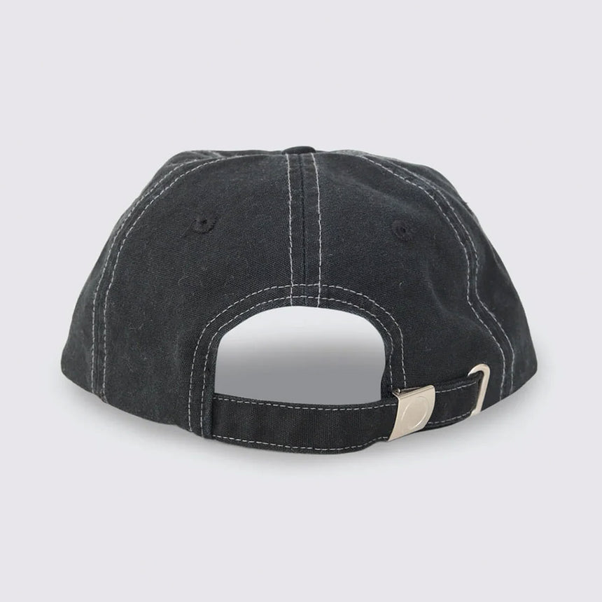 WORSHIP Topper 6 Panel Hat - Washed Black
