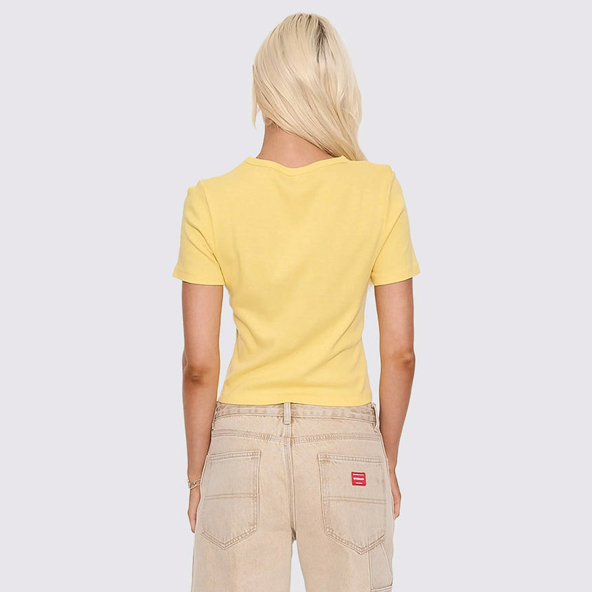 WORSHIP Women's Supernova Day Fit Tee - Good Time Yellow