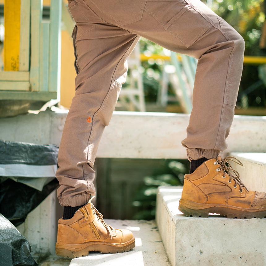 VOLCOM Workwear Caliper Cuffed Pant - Brindle
