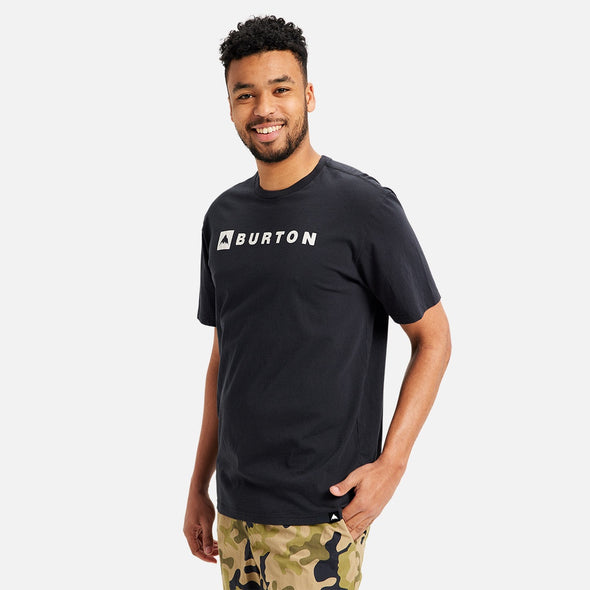 BURTON Horizontal Logo Tee - True Black