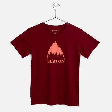 BURTON Kids' Classic Mountain High T-Shirt - Mulled Berry