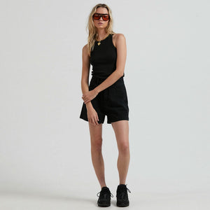 AFENDS Women's Lydia Hemp Ribbed Singlet - Black