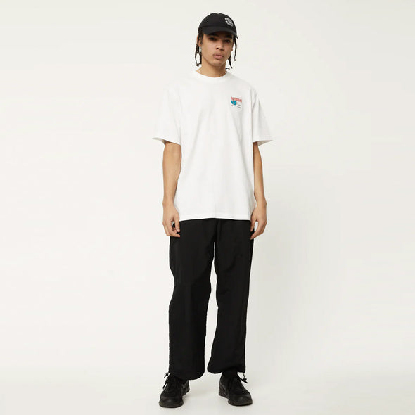 AFENDS Back To It Recycled Retro Fit Tee - White