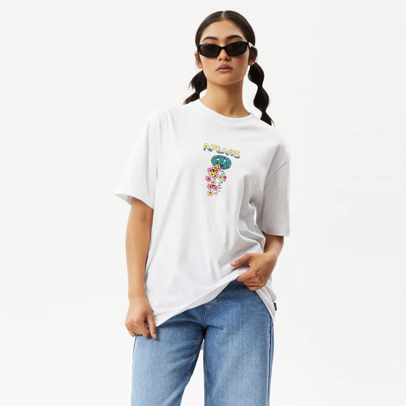 AFENDS F Plastic Retro Graphic Tee - White