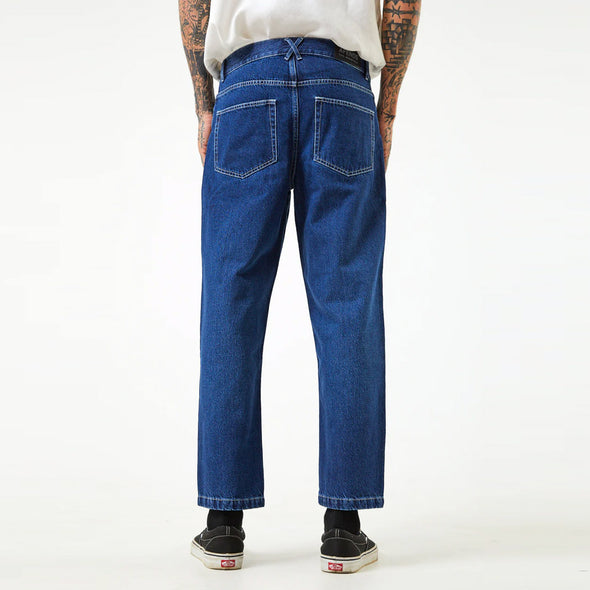 AFENDS Ninety Twos Hemp Denim Relaxed Jeans - Original Rinse