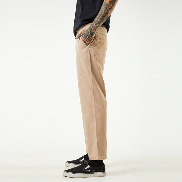 AFENDS Ninety Twos Recycled Chino Pants - Bone