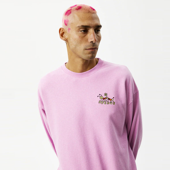 AFENDS Sleepy Hollows Hemp Crew - Candy
