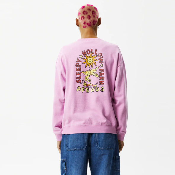 AFENDS Sleepy Hollows Hemp Crew - Candy