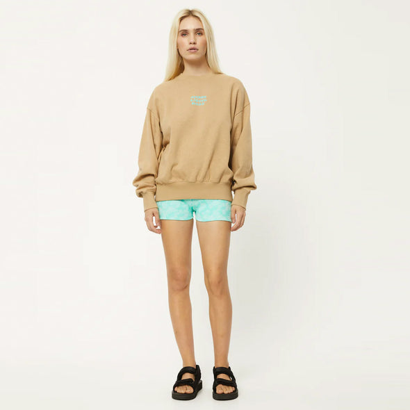 AFENDS Women's Daze Hemp Crew - Tan