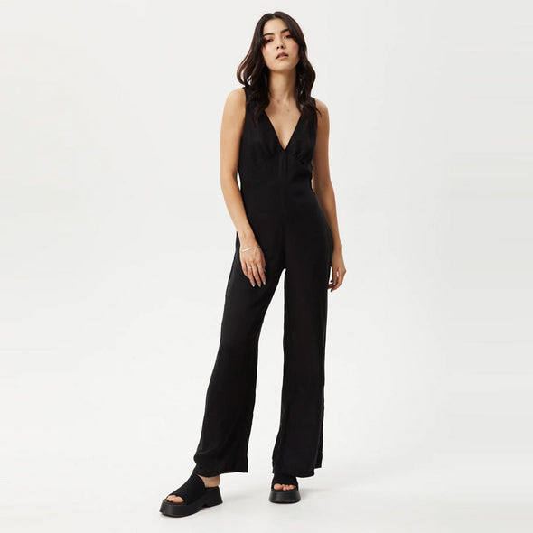 AFENDS Women's Grace Cupro Jumpsuit - Black