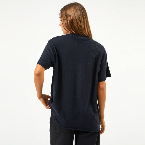 AFENDS Women's Swan Hemp Oversized Tee - Black
