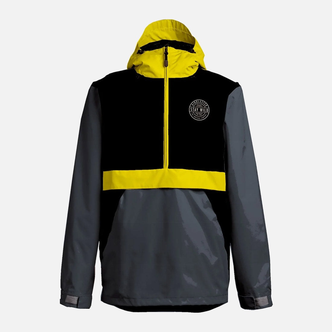 AIRBLASTER Trenchover Jacket 2024 - Black/Safety