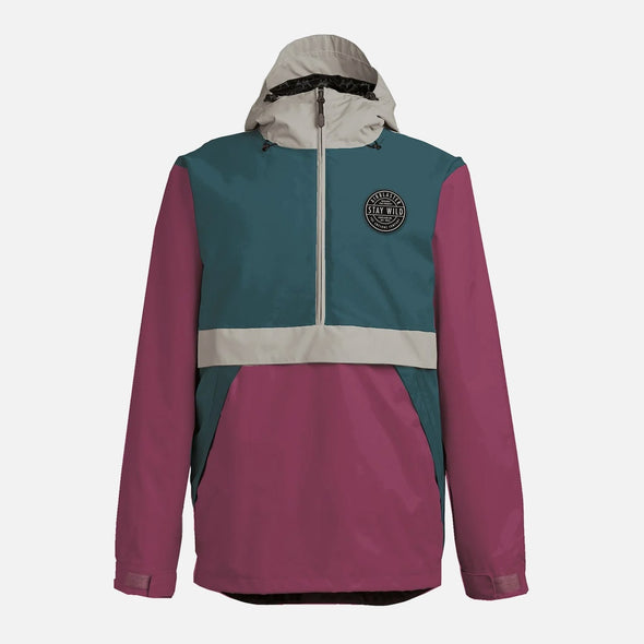 AIRBLASTER Trenchover Jacket 2024 - Plum/Night Spruce