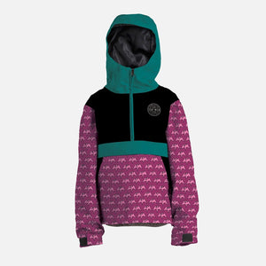 AIRBLASTER Youth Trenchover - Magenta Terry