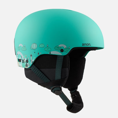 ANON Kids' Rime 3 Helmet 2023 - Happy Teal