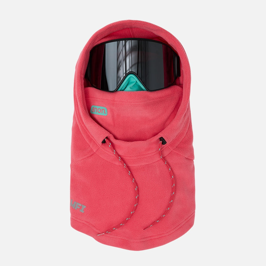 ANON MFI Fleece Hood - Coral