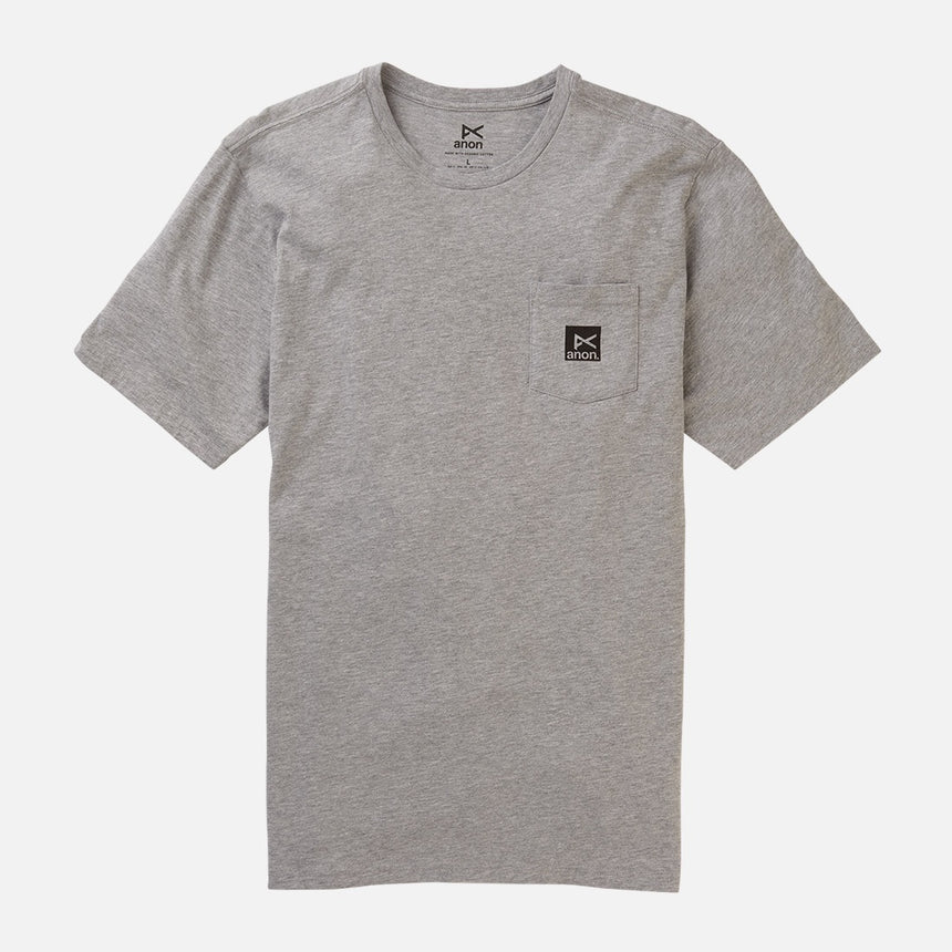 ANON Pocket Tee - Gray Heather