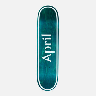 APRIL OG Logo Invert Deck (Mint) - 8.25