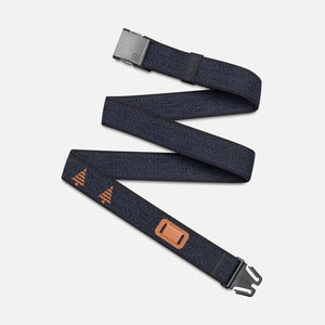 ARCADE Blackwood Slim Belt - Heather Navy/Black