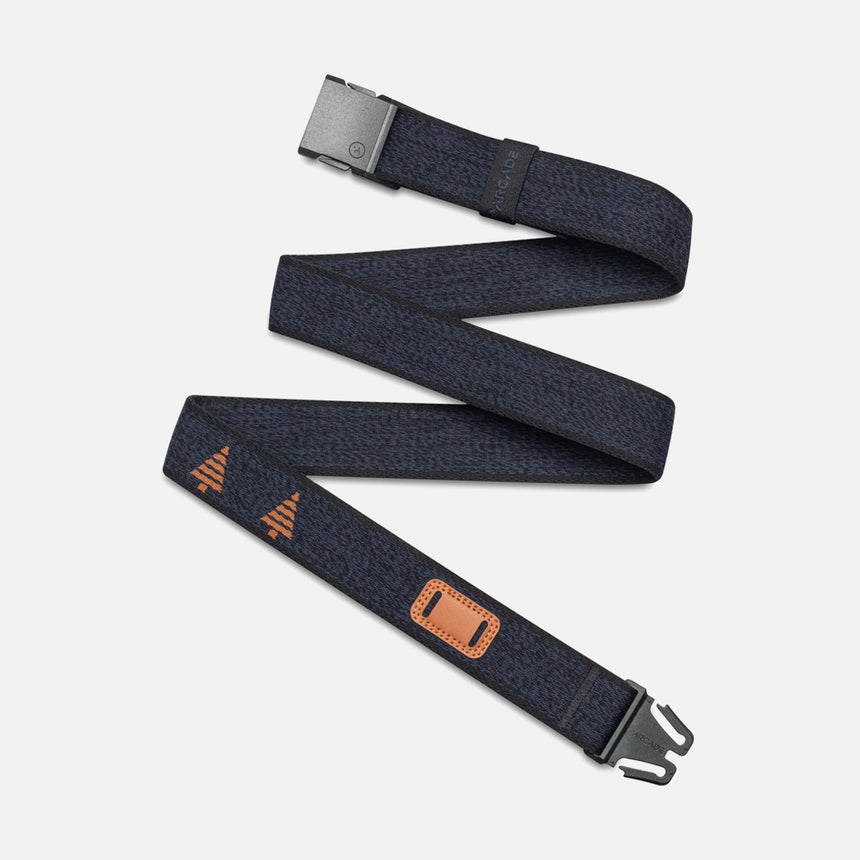 ARCADE Blackwood Slim Belt - Heather Navy/Black