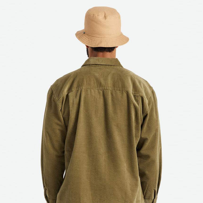 BRIXTON Abraham Reversible Bucket Hat - Mojave
