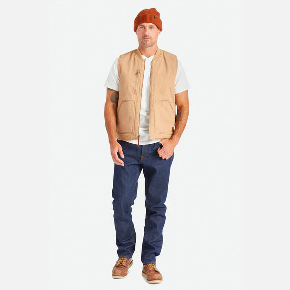 BRIXTON Abraham Reversible Vest - Mojave