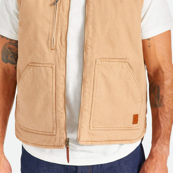 BRIXTON Abraham Reversible Vest - Mojave