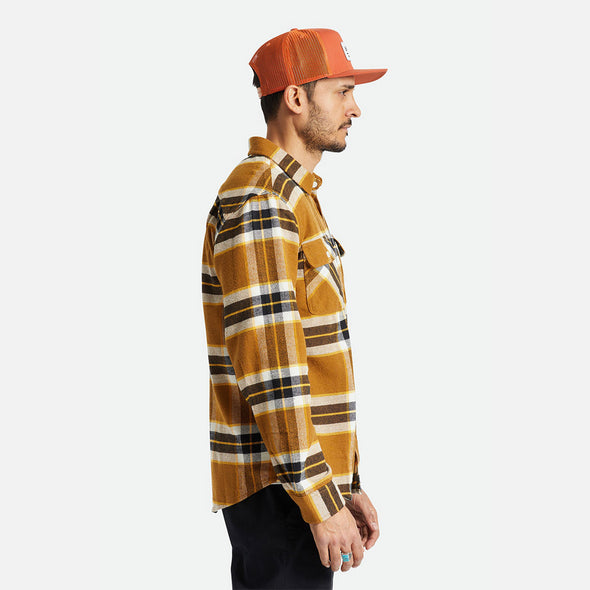 BRIXTON Bowery Flannel - Medal Bronze