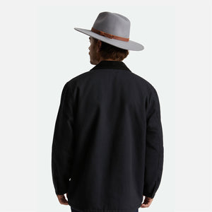 BRIXTON Field Proper Hat - Grey