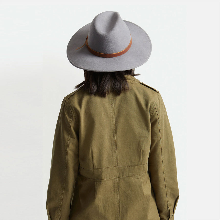 BRIXTON Field Proper Hat - Grey
