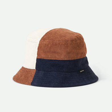 BRIXTON Gramercy Packable Bucket Hat - Navy/Hide