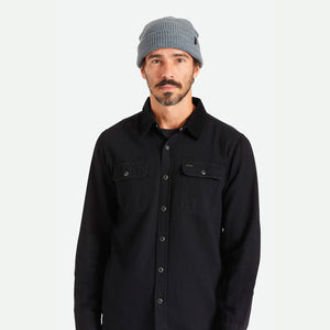 BRIXTON Heist Beanie - Heather Grey