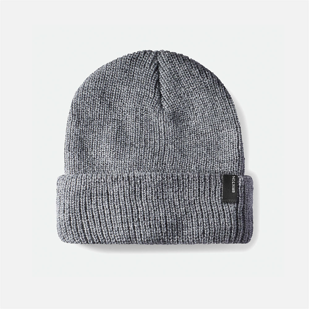 BRIXTON Heist Beanie - Light Heather Grey
