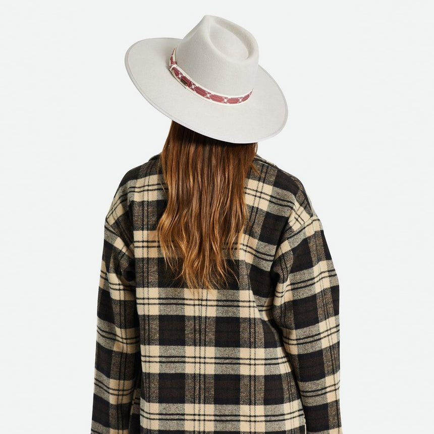 BRIXTON Jo Rancher Hat - Beige