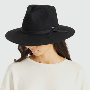 BRIXTON Joanna Felt Packable Hat - Black