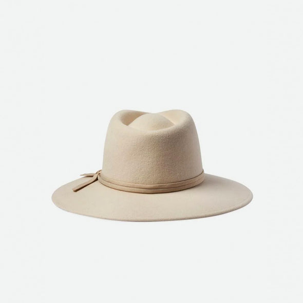 BRIXTON Joanna Felt Packable Hat - Whitecap