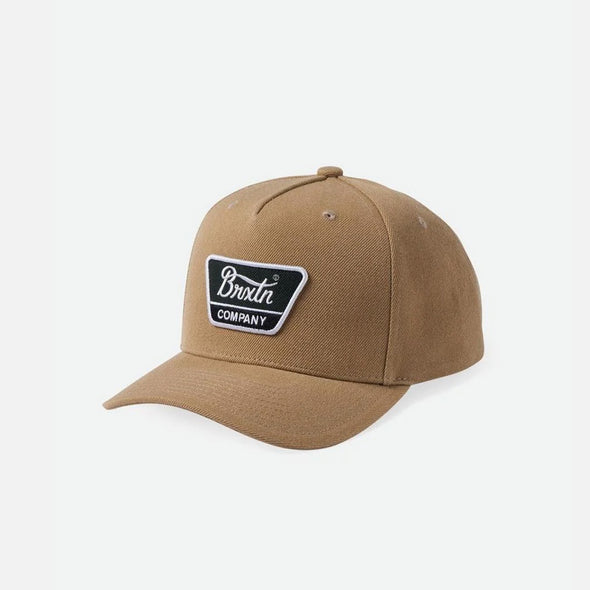 BRIXTON Linwood C MP Snapback Cap - Sand