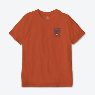 BRIXTON Sparks Tee - Burnt Red