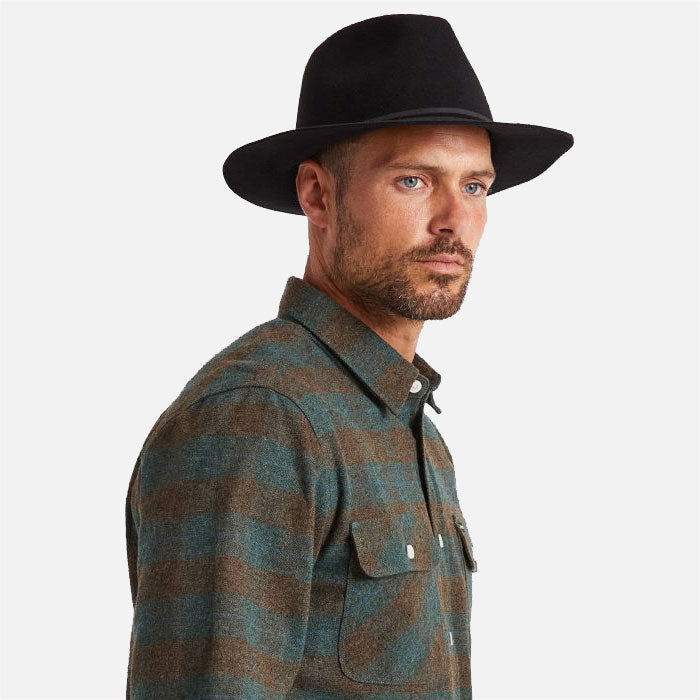 BRIXTON Wesley Fedora - Black