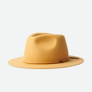 BRIXTON Wesley Fedora - Bright Gold