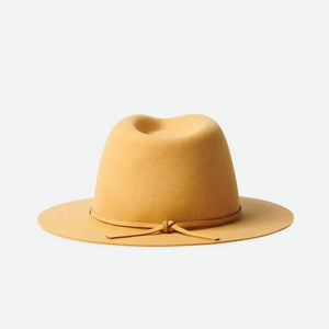 BRIXTON Wesley Fedora - Bright Gold