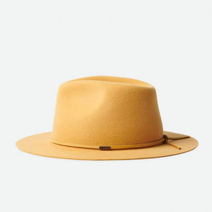BRIXTON Wesley Fedora - Bright Gold